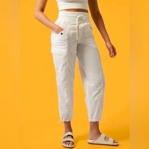 Athleta + Alicia Keys “Keys High Waist Utility Pant” White